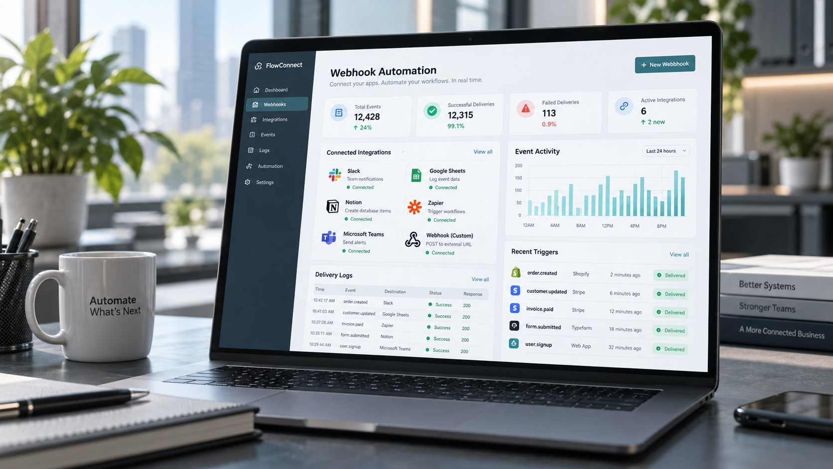 Event-driven automations